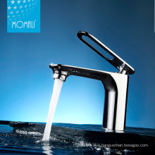 Modern Brass Single Handle Chrome Basin Mixer Basin Faucet